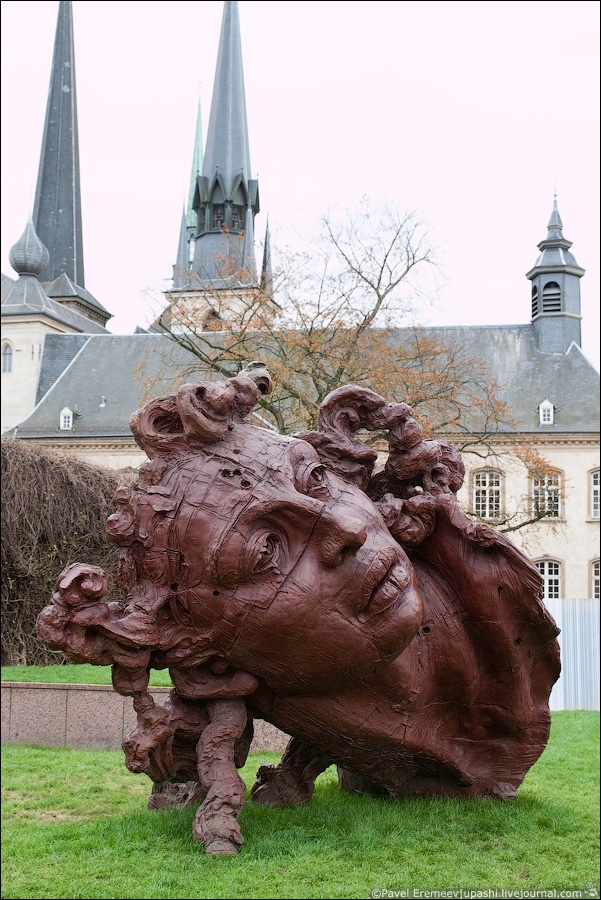 Необычное искусство в Люксембурге