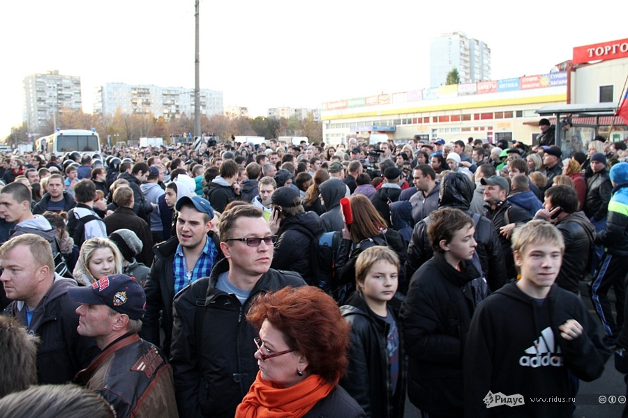 Беспорядки в Бирюлево. Фоторепортаж с места событий