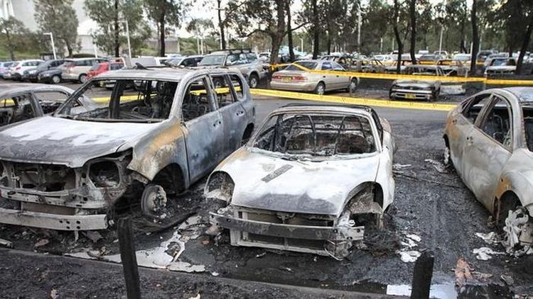 В Австралии сгорело 47 автомобилей