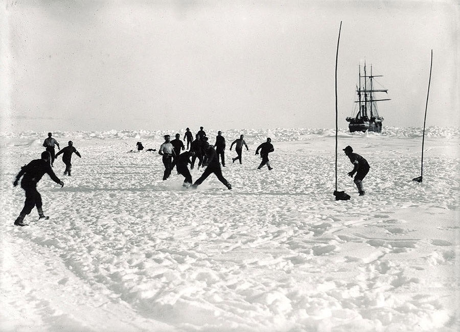 Антарктида прошлого в фотографиях австралийца Джеймса Хёрли