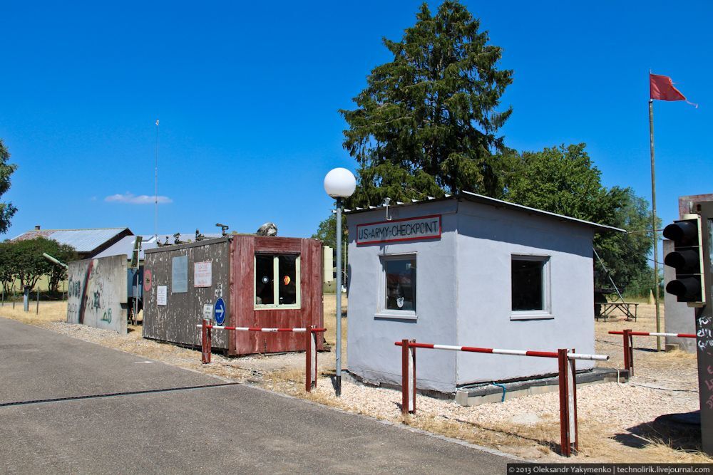 Военный музей de l'Abri de Hatten во французской деревне 