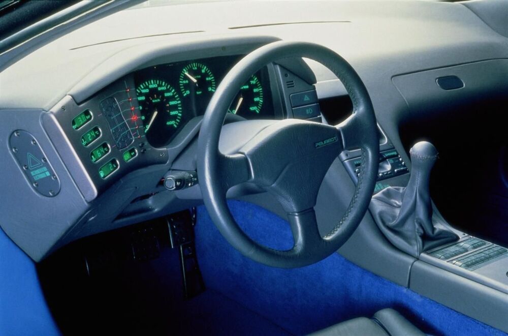 1988 Peugeot Oxia - лаборатория для технологий будущего