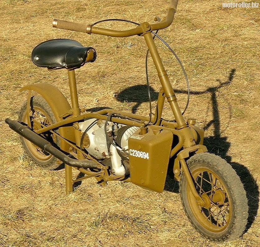 Welbike военный скутер (мотоцикл) Второй Мировой войны   