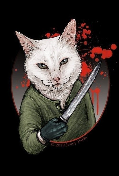 Коты-супергерои от иллюстратора Дженни Паркса