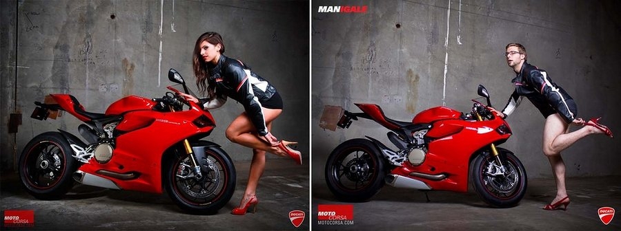 Любви к Ducati все покорны