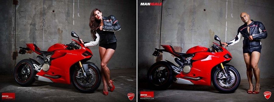 Любви к Ducati все покорны