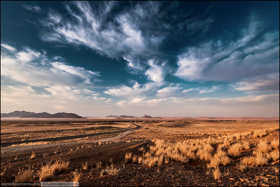 Пустыня Намиб. Плато Соссусфлей