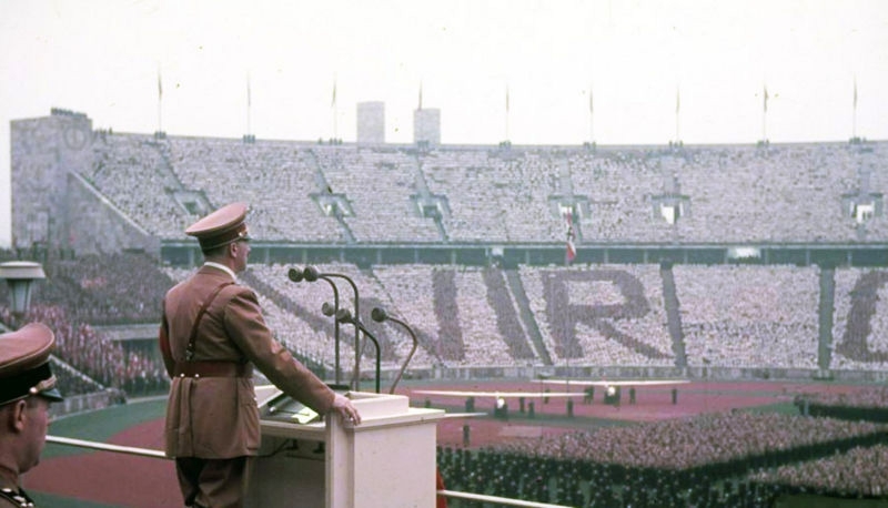 Цветные фотографии Европы 1936 года 