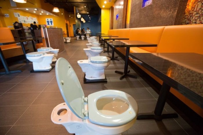 Ресторан-туалет в США