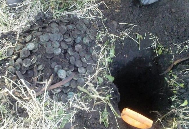 Фото кладов, найденных на территории России совсем недавно