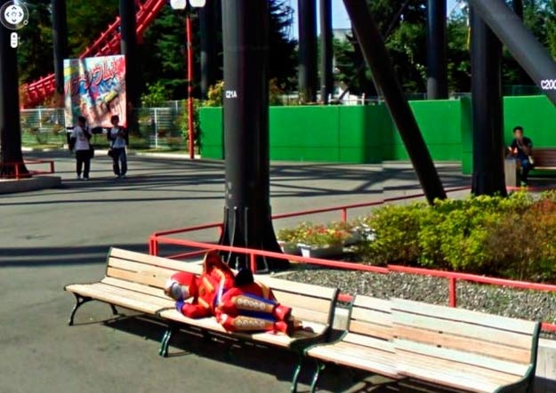 25 курьёзных и комичных момента снятых google street view