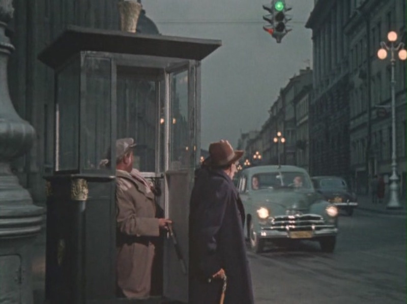 Ленинград 1957 года из фильма Улица полна неожиданностей