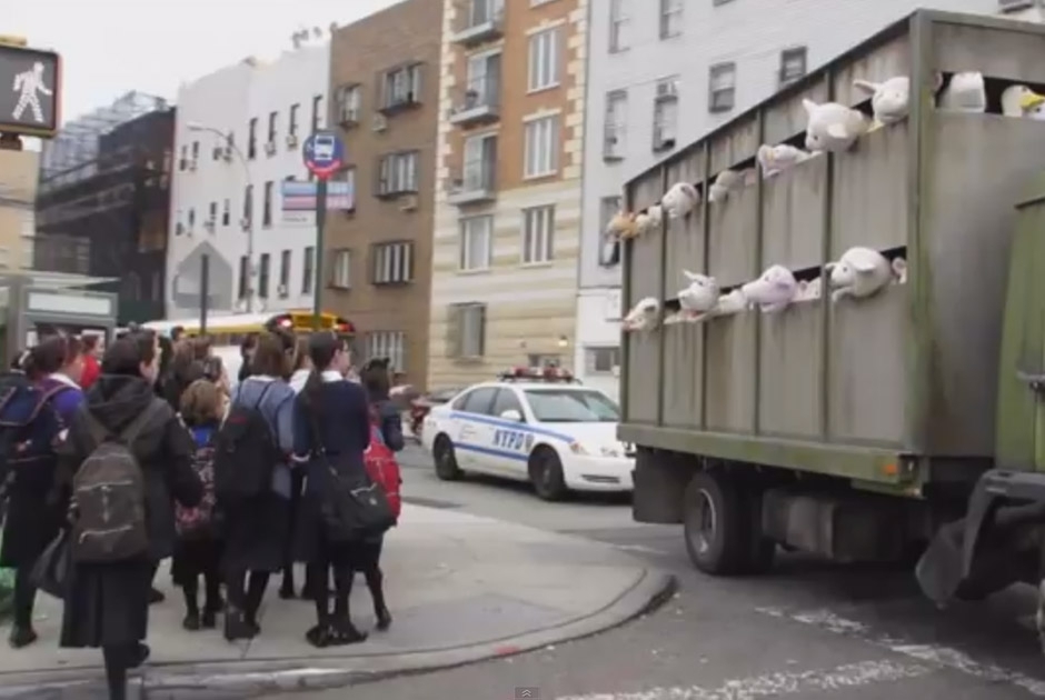 Бэнкси за месяц покорил Нью-Йорк