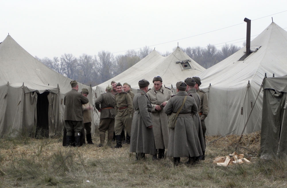 Экскурсия по лагерям реконструкторов Второй мировой войны 