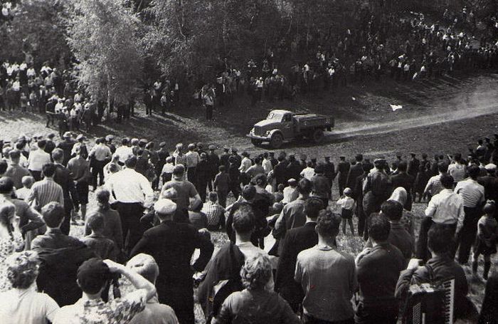 Автокросс в Рязани 1965-1968гг.