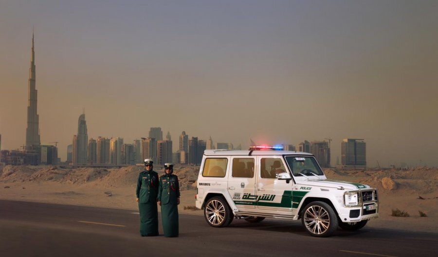 Brabus B63S для полицейских Дубая