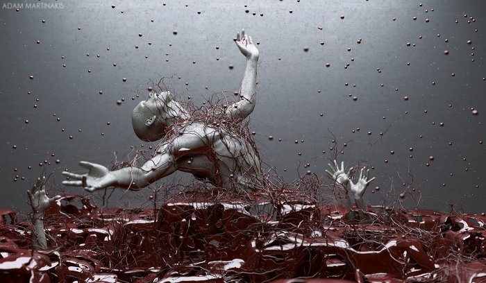 Цифровые скульптуры Адама Мартинакиса (Adam Martinakis)