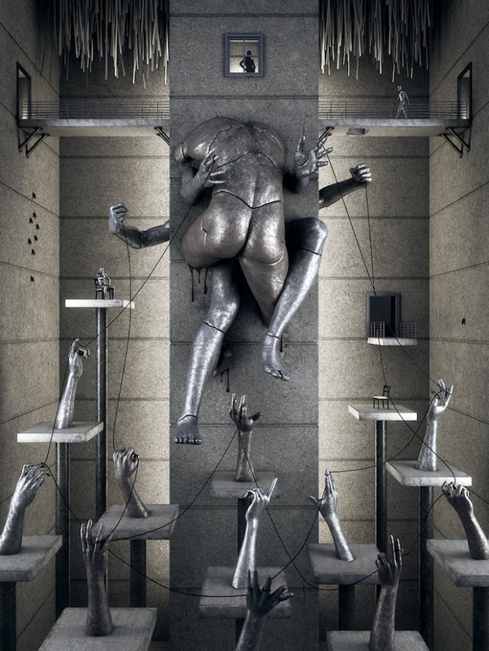 Цифровые скульптуры Адама Мартинакиса (Adam Martinakis)