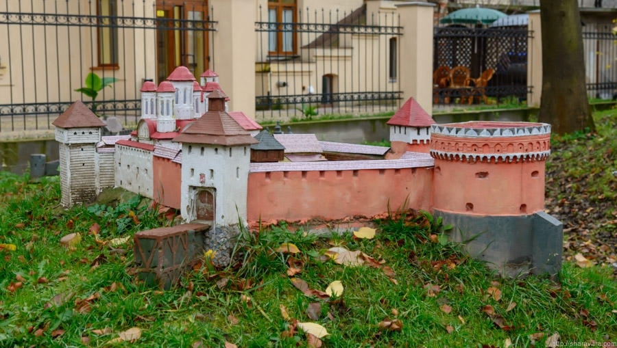  Великолепный парк миниатюр замков и сооружений во Львове