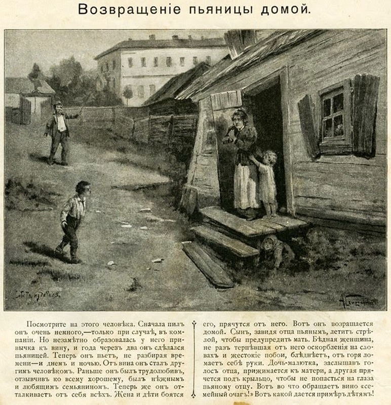 Антиалкогольная компания в царской России