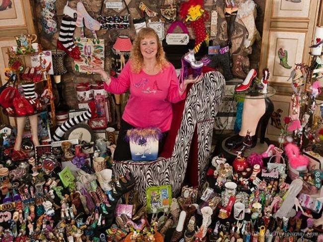 Дарлин Флинн - владелица самой большой коллекции женской обуви!