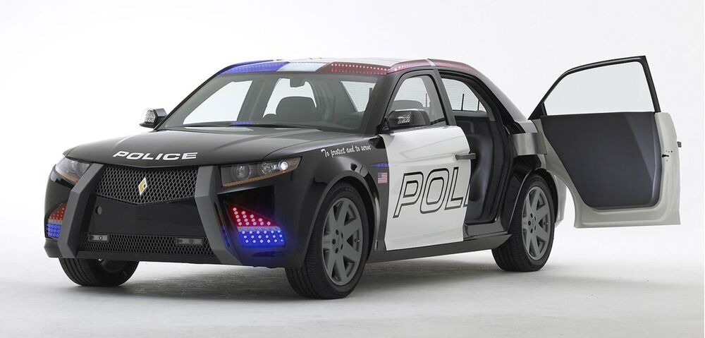 Уникальный полицейский автомобиль будет продан на аукционе