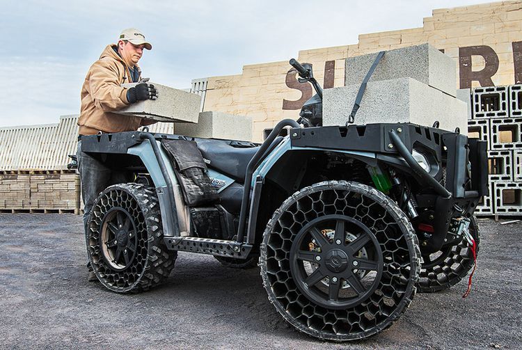 Квадроцикл Polaris ATV получил бескамерные шины