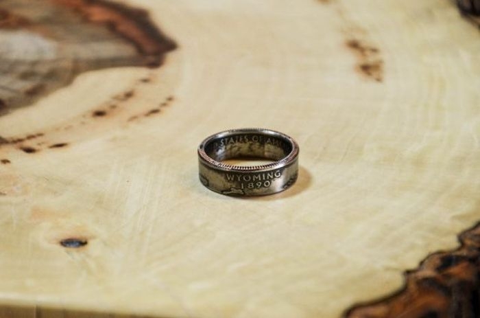 Как сделать красивое кольцо из монеты