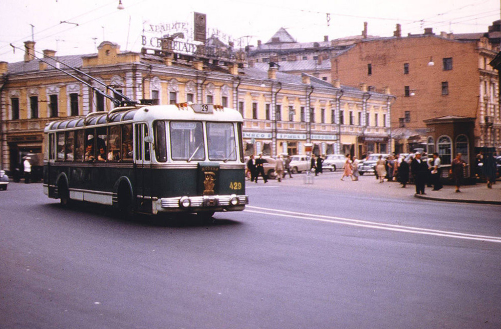 История московского троллейбуса