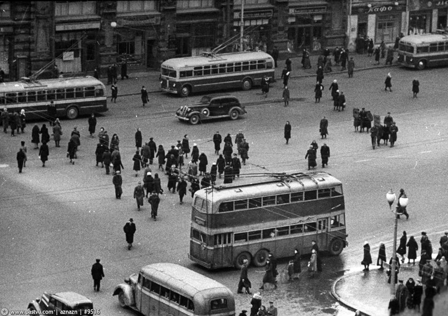 История московского троллейбуса