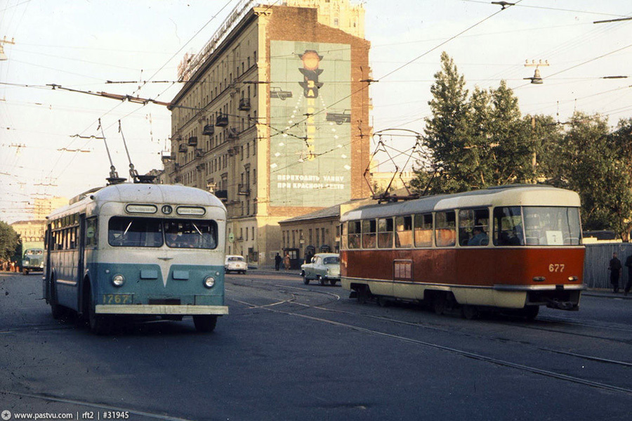 История московского троллейбуса