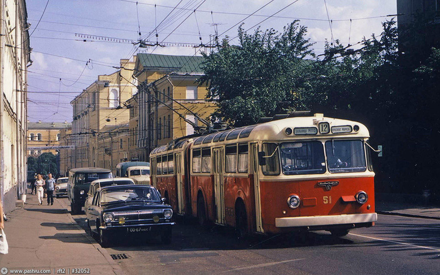 История московского троллейбуса