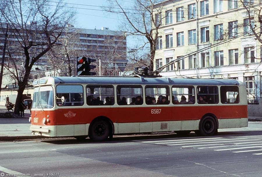 История московского троллейбуса