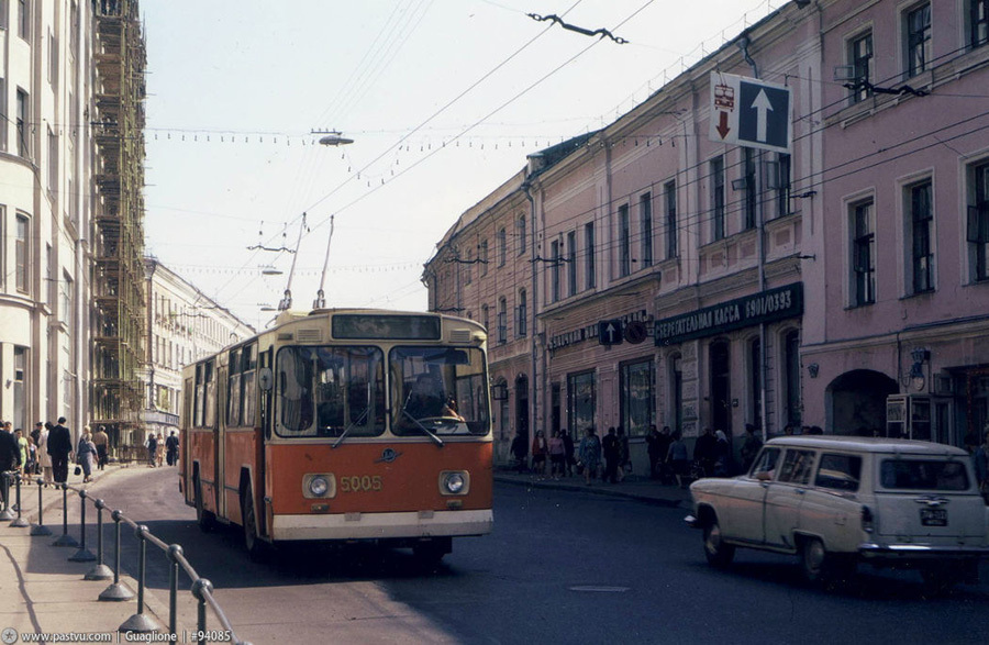 История московского троллейбуса