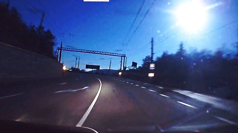 Падения метеорита. Украина, Крым. 21.11.2013 03:50 