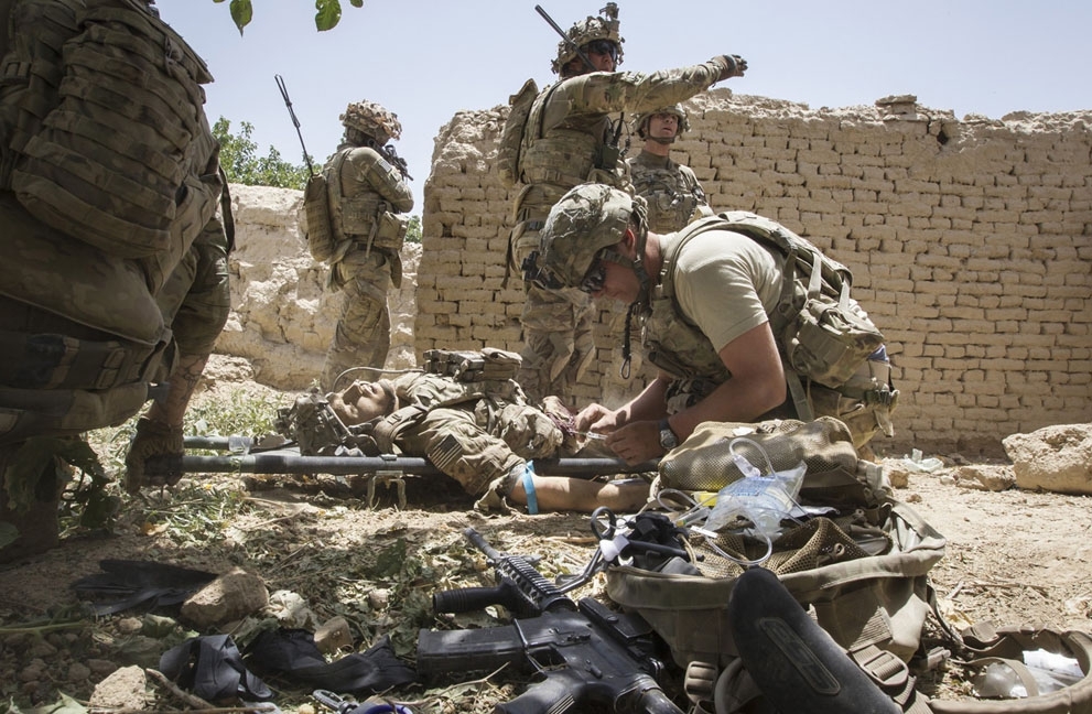 После Афганистана: американский солдат заново учится ходить