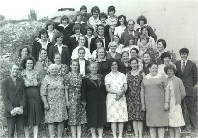 Фотографии выпускных классов школы в Карелии 1964- 2007 года