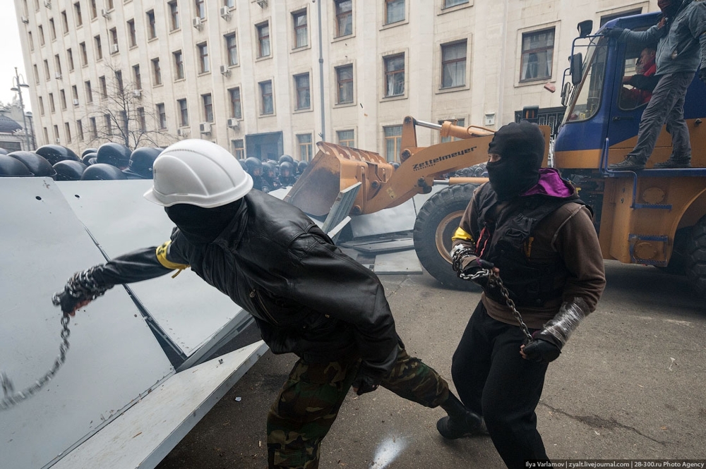 Штурм Администрации президента, Киев