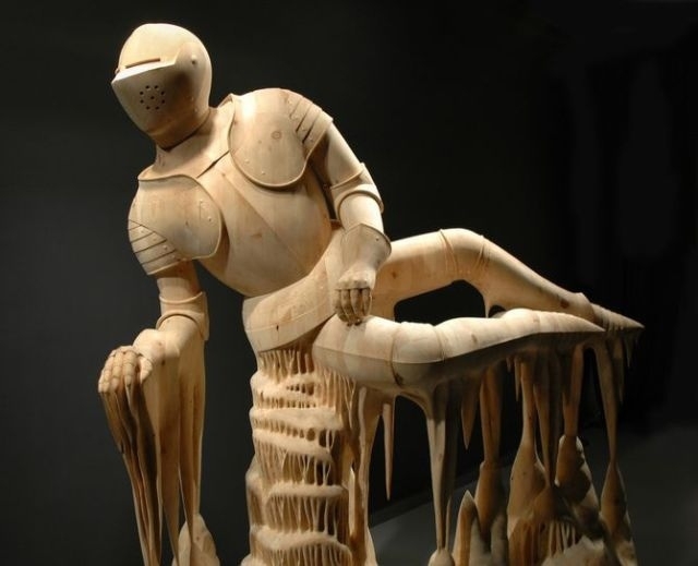 Фантастические скульптуры из дерева