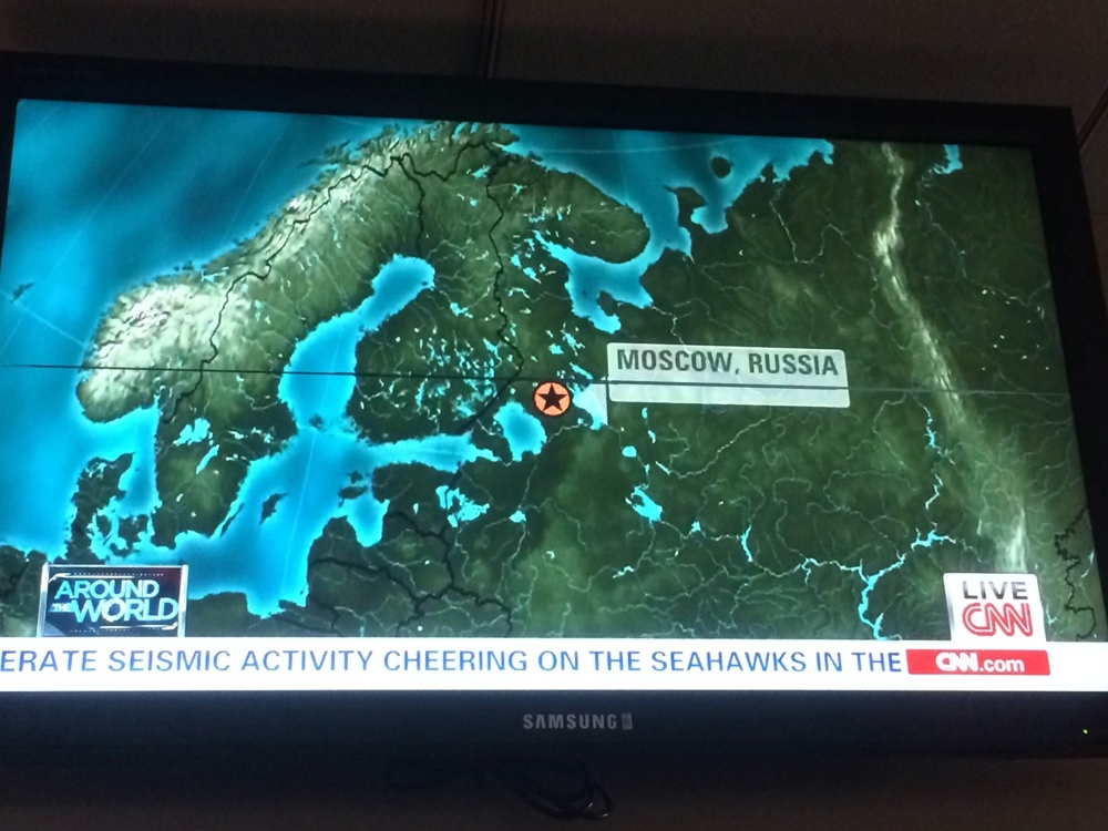Where is Moscow ?