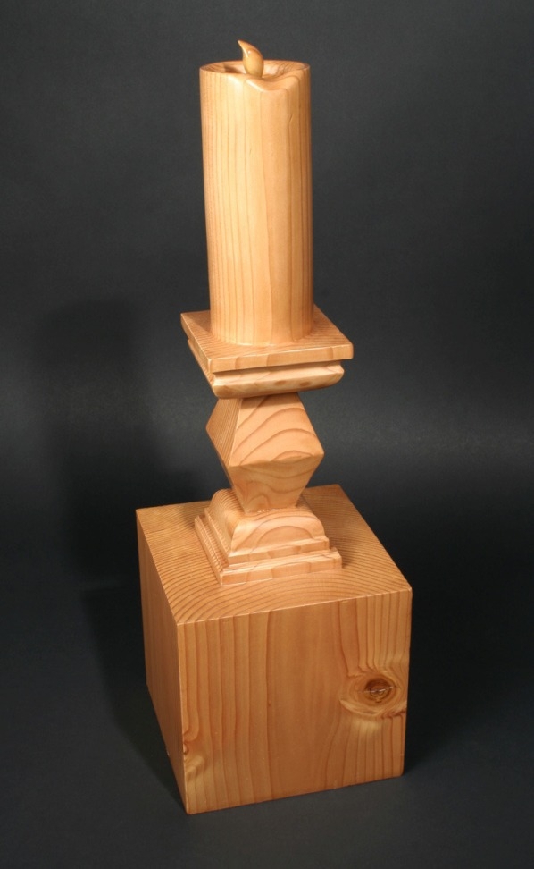 Необычные деревянные формы создает скульптор и художник Дэн Уэбб.