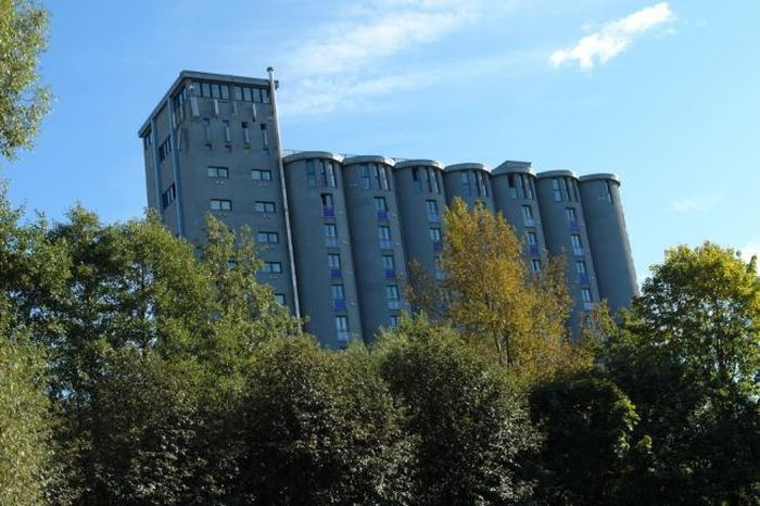 В Осло старый зерновой элеватор перестроили в общежитие