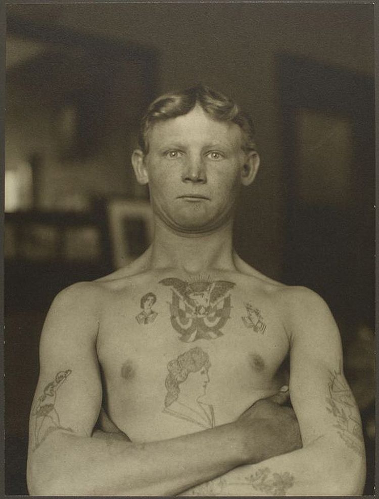 Портреты иммигрантов в США 1905-1909 года