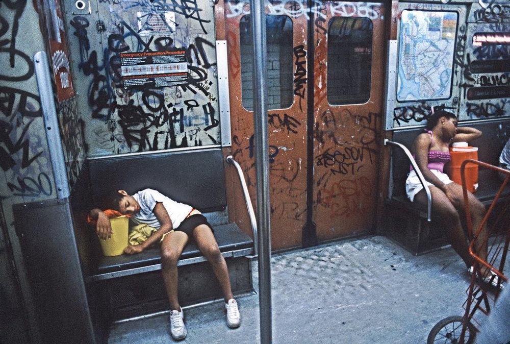 Нью-Йорк метро 1985г