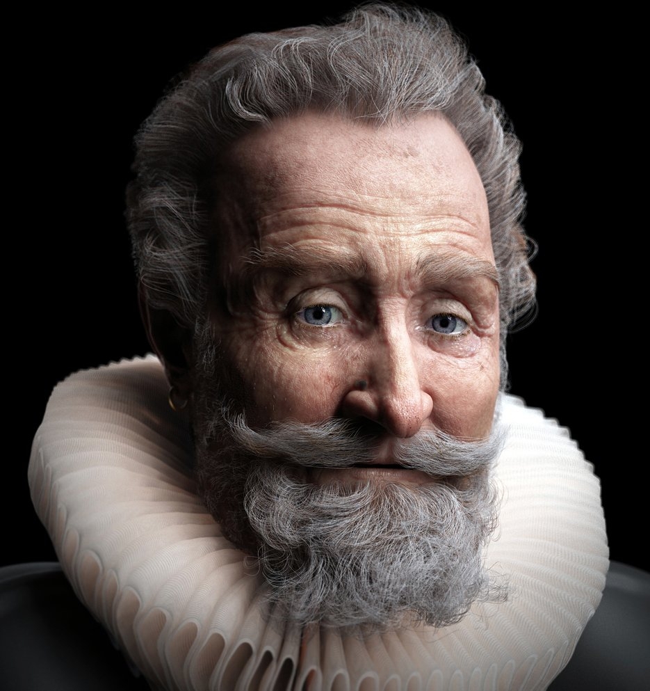 Невероятные реалистичные 3D-портреты