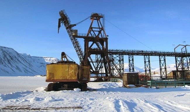Заброшенный советский шахтёрский посёлок 