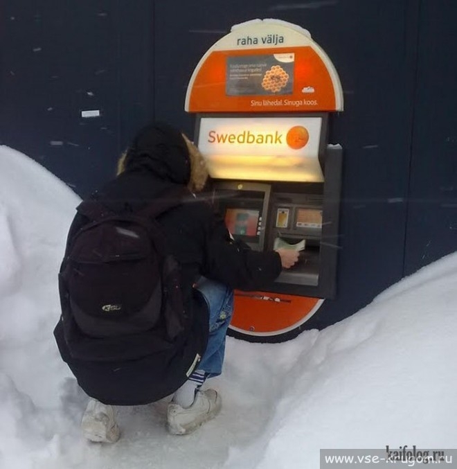 Фотоприколы с банкоматами   
