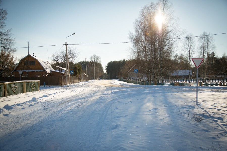 Один день в белорусской деревне