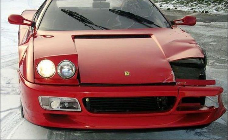 Разбитые вдребезги  Ferrari