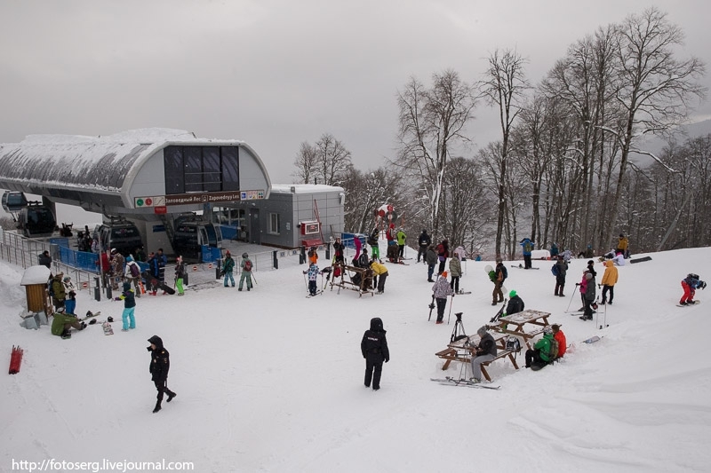 В Сочи состоялось открытие горнолыжного сезона 